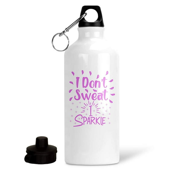 3dRose wb_252110_1 Luxury Faux Diamond Glitter Sparkly Water Bottle 3dRose wb_252110_1 Luxury Faux Diamond Glitter Sparkly Water Bottle